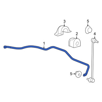 Honda OE - Front Suspension Stabilizer Bar