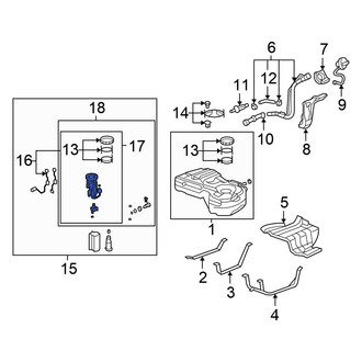 Honda OE - Fuel Pump Filter