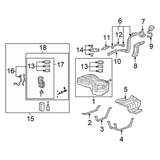 Honda OE - Fuel Injection Pressure Regulator