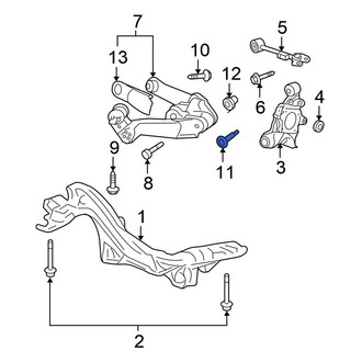 Honda OE - Suspension Trailing Arm Bolt