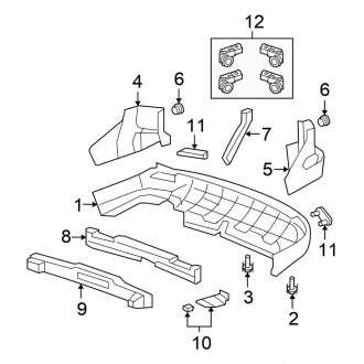 2008 Honda CR-V OEM Bumpers | Front & Rear — CARiD.com