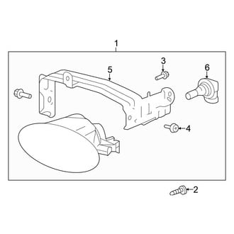 Honda OE - Front Lamps - Fog Lamps