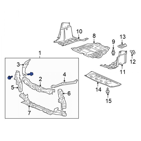 Radiator Support Panel