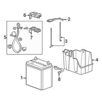 Honda OE - Electrical - Battery