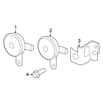 Honda OE - Electrical - Horn (EX / EX-L / LX)