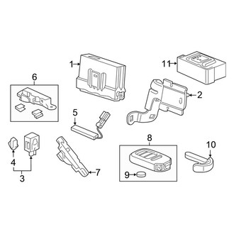 Honda OE - Electrical - Keyless Entry Components (Smart Key)