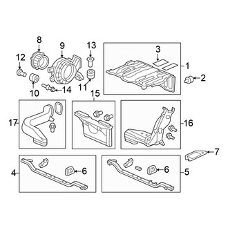 Honda OE - Electrical Components (Case & Fan, Integrated Motor Assist)