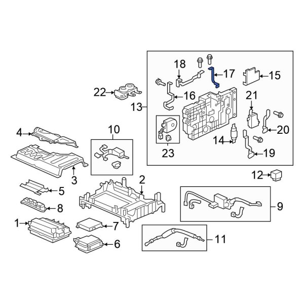 Honda OE 1E420RBJ003 Fusible Link
