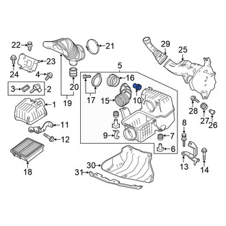Honda OE - Air Filter Housing Grommet