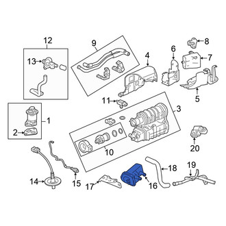 Honda OE - Emission Check Valve