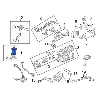 Honda OE - Exhaust Gas Recirculation (EGR) Valve