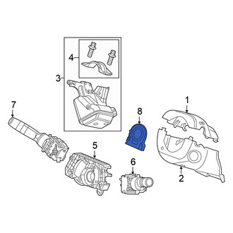 Honda OE - Steering Wheel Position Sensor