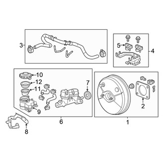 Honda OE - Cowl - Components on Dash Panel