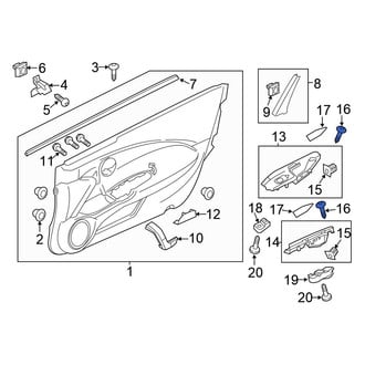 Honda OE - Dash Panel Screw