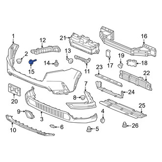 Honda OE - Quarter Panel Bolt