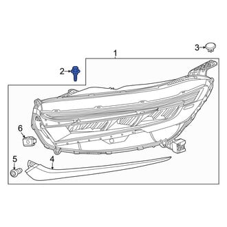 Honda OE - Quarter Panel Bolt