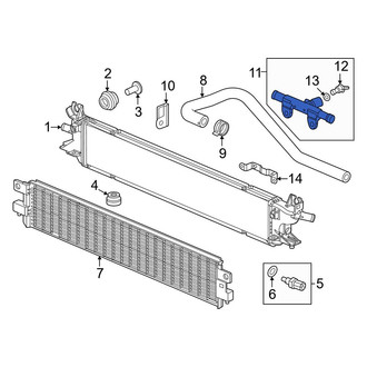 Honda OE - Drive Motor Inverter Coolant Line Adapter
