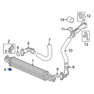 Honda OE - Lower Intercooler Insulator