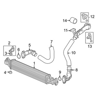 Honda OE - Cooling - Intercooler