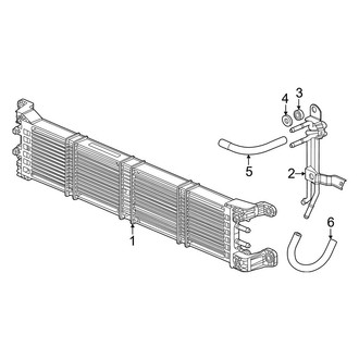 Honda OE - Cooling - Trans Oil Cooler (2.0L)