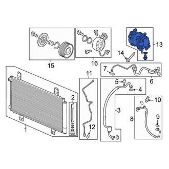 Honda OE - A/C Compressor