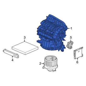 Honda OE - HVAC Blower Motor Housing