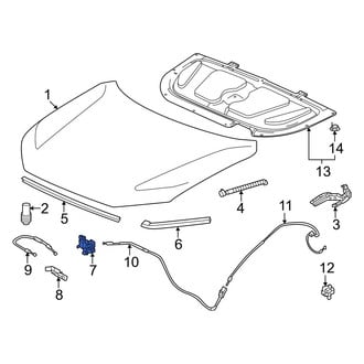 Honda OE - Front Hood Latch