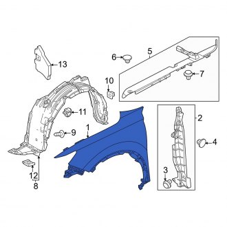 Honda OE - Honda CR-V 2023 Fender & Components