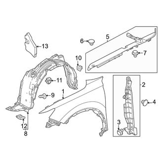 Honda OE - Fender & Components