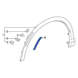 Honda OE - Front Right Reflector Panel
