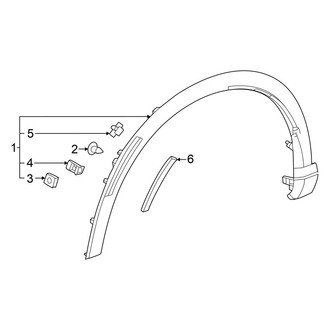 Honda OE - Fender - Exterior Trim (PLUG-IN FUEL CELL EV (PFCEV))