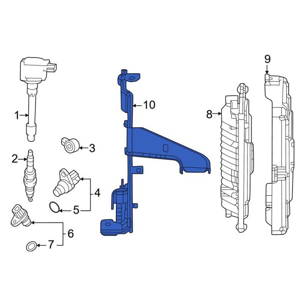 Engine Control Module (ECM) Bracket