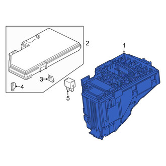 Honda OE - Inner Fuse and Relay Center