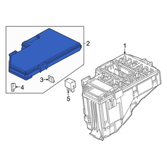 Honda OE - Fuse and Relay Center Cover