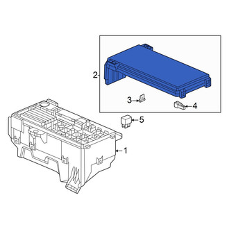 Honda OE - Fuse and Relay Center Cover