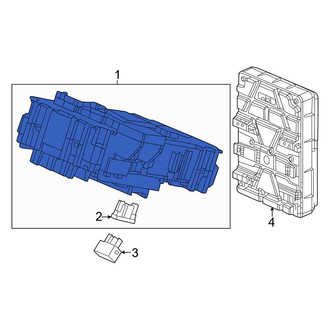 Honda OE - Inner Fuse and Relay Center