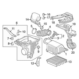 Honda OE - Engine / Transaxle - Air Intake
