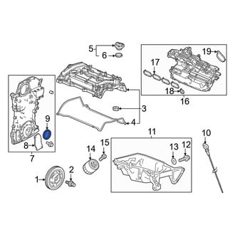 Honda OE - Rear Engine Crankshaft Seal