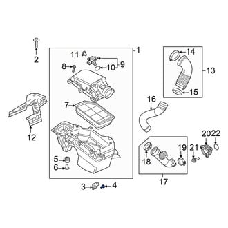 Honda OE - Air Filter Housing Bolt