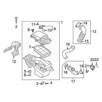 Honda OE - Air Filter Housing Bolt