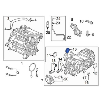 Honda OE - Right CV Axle Shaft Seal
