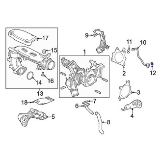 Honda OE - Turbocharger Oil Line Gasket