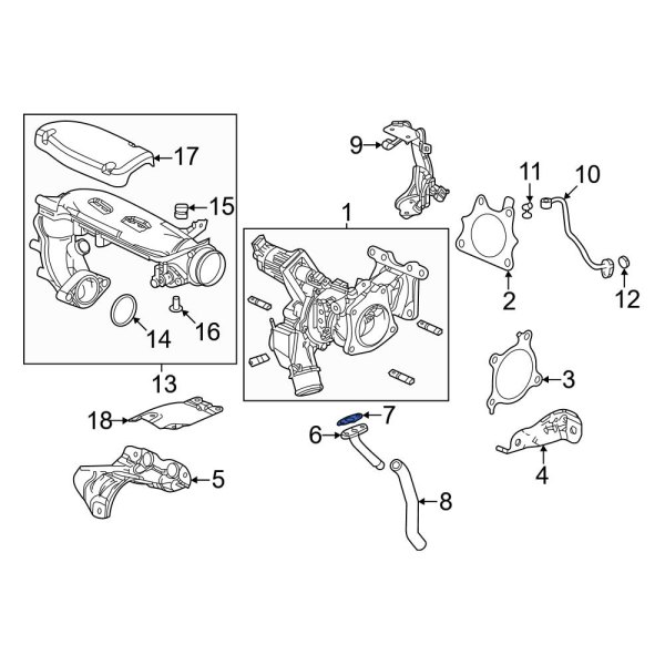 Turbocharger Oil Line Gasket