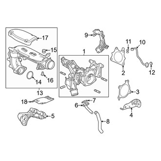 Honda OE - Engine / Transaxle - Turbocharger & Components