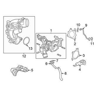 Honda OE - Engine / Transaxle - Turbocharger & Components