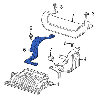 Honda OE - Left Engine Control Module (ECM) Bracket