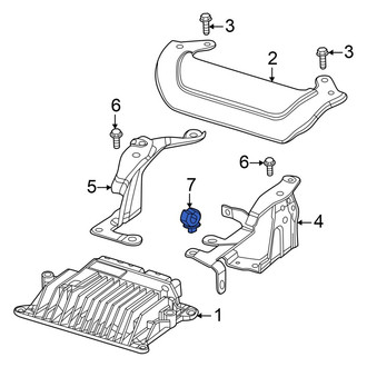 Honda OE - Engine Control Module (ECM) Clip