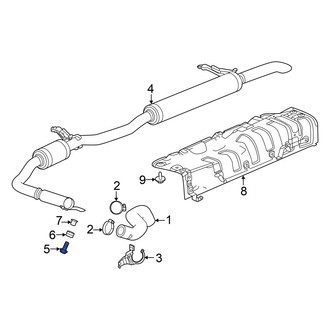 Honda OE - Exhaust Bolt