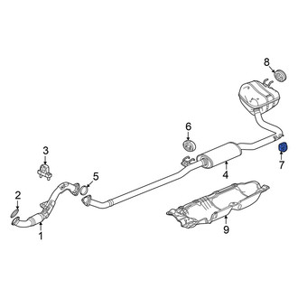 Honda OE - Exhaust System Hanger