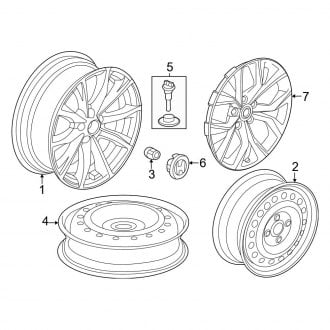 2025 Honda CR-V OEM Wheels - Original Steel & Alloy Wheels | CARiD